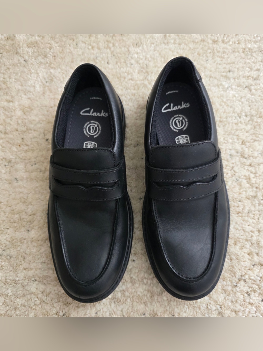 Clarks Orinoco3 Edge
Black Leather  women’s shoes